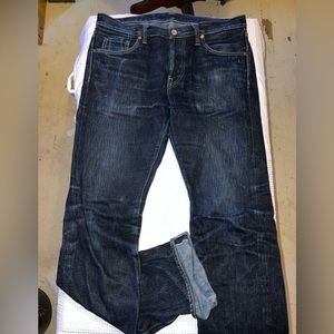 Iron Heart selvedge denim, slubby size 34